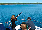 En vacker vårdag i skärgården