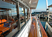 M/Y Merceditas utanför restaurang J