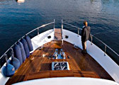 M/Y Merceditas - Passage under Skurubron
