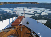 M/Y Merceditas i Vaxholm i mars 2011