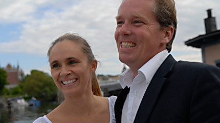 Ägare och grundare - Patrik Engdahl & Karen Brown